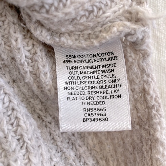 Bp Oatmeal Lightweight Knit Crewneck Sweater Size XS - Picture 5 of 7